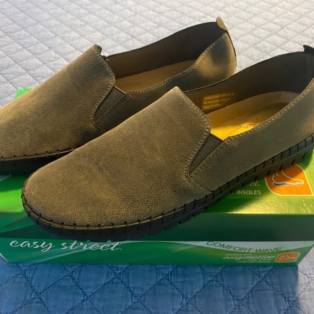 Easy Street Comfort Wave Shoes - Grey Matte Fresh